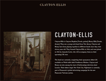 Tablet Screenshot of clayton-ellis.com